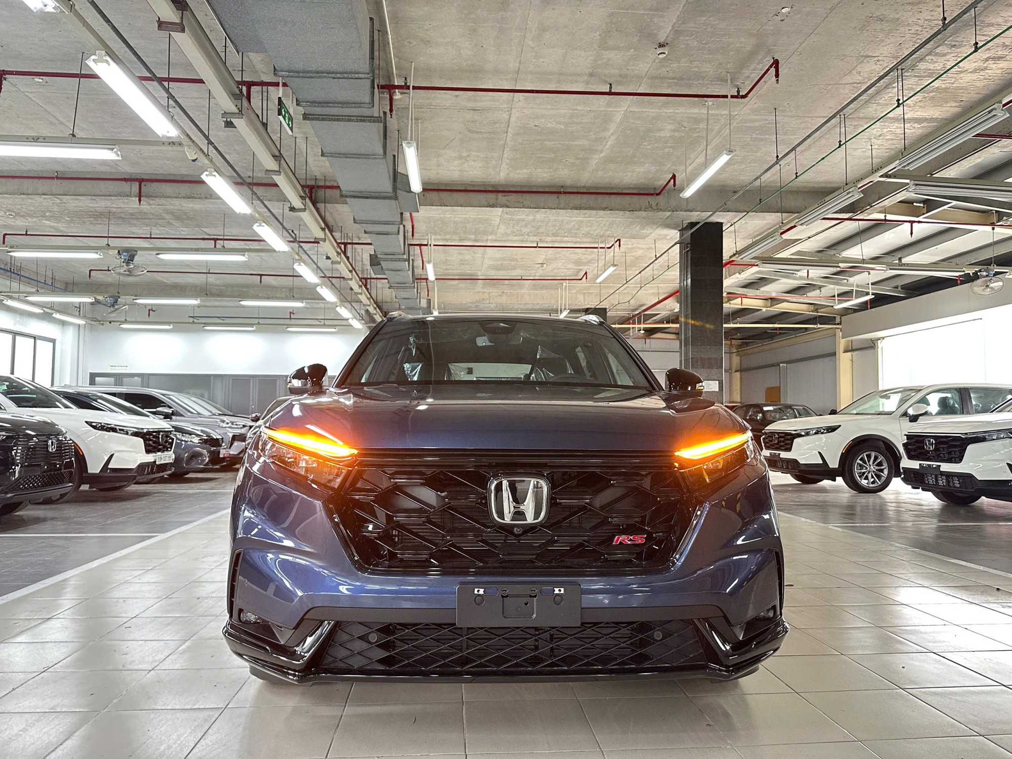 Thiết kế đầu xe Honda CR-V