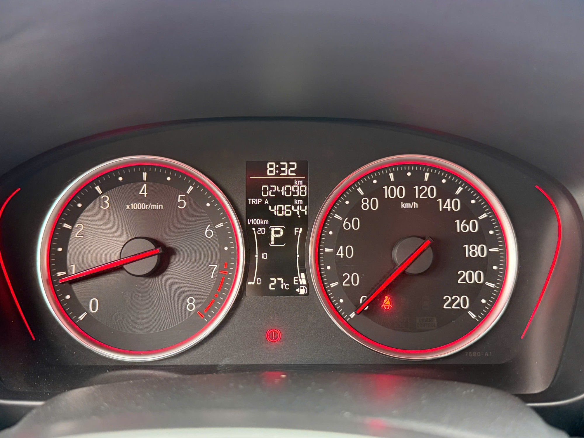 Đồng hồ công tơ mét Honda City RS 2021